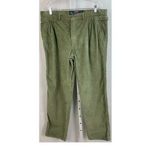 Rare Haupt Yacht & Golf Corduroy Pants Army Green 50, US 38